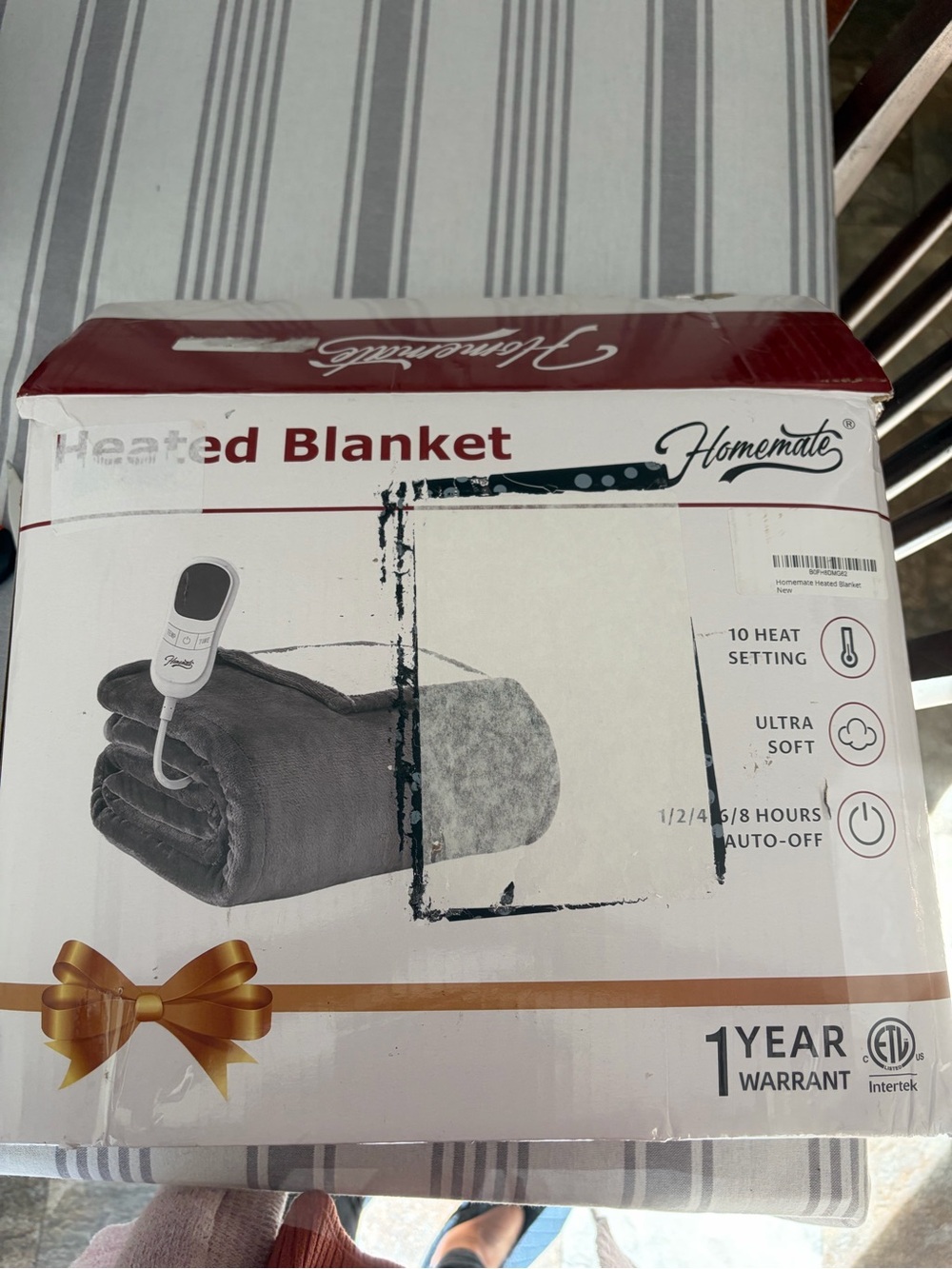 Aqua Heated Blanket - Ultra Soft Electric Throw